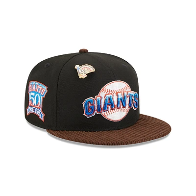 San Francisco Giants MLB Feathered Cord 59FIFTY Cerrada