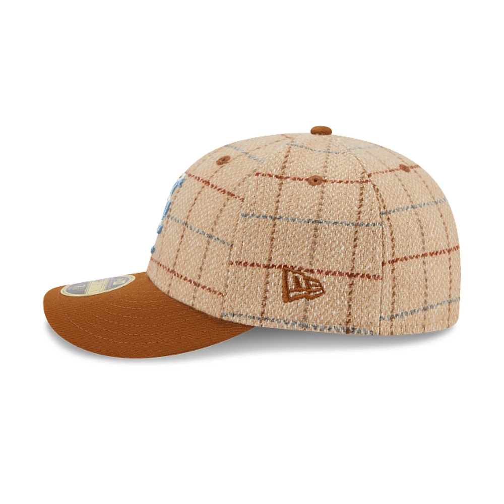 New York Mets MLB Herringbone Check 59FIFTY LP Cerrada