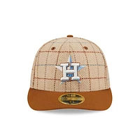 Houston Astros MLB Herringbone Check 59FIFTY LP Cerrada