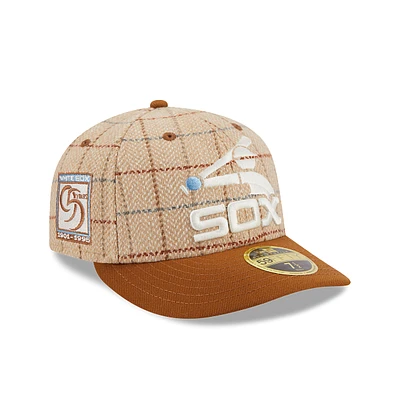 Chicago White Sox MLB Herringbone Check 59FIFTY LP Cerrada