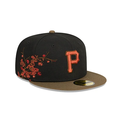 Pittsburgh Pirates MLB Rustic Fall 59FIFTY Cerrada