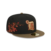 Detroit Tigers MLB Rustic Fall 59FIFTY Cerrada