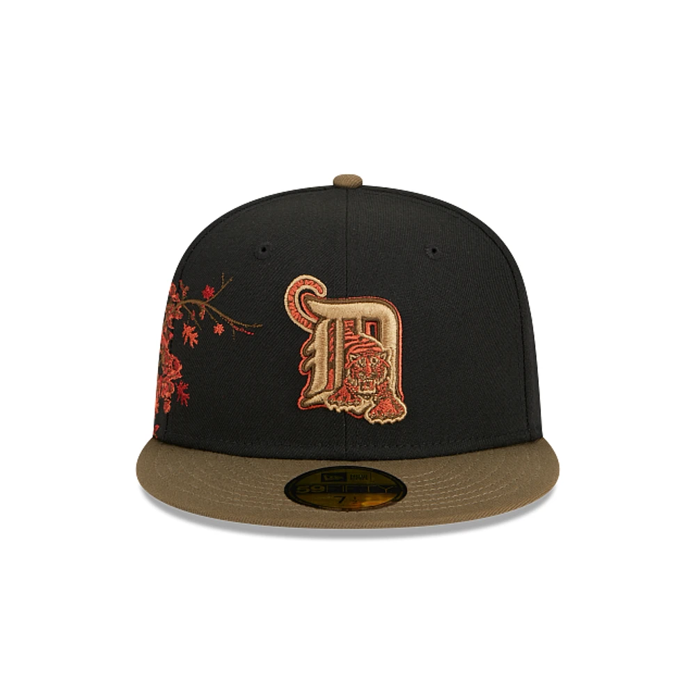 Detroit Tigers MLB Rustic Fall 59FIFTY Cerrada