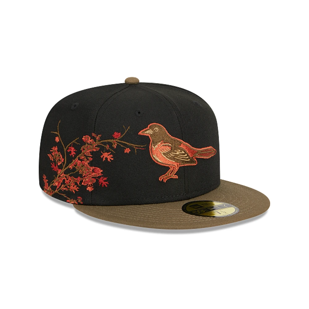 Baltimore Orioles MLB Rustic Fall 59FIFTY Cerrada