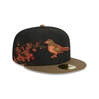 Baltimore Orioles MLB Rustic Fall 59FIFTY Cerrada