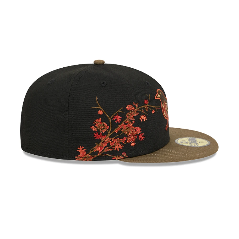 Baltimore Orioles MLB Rustic Fall 59FIFTY Cerrada