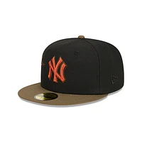 New York Yankees MLB Rustic Fall 59FIFTY Cerrada