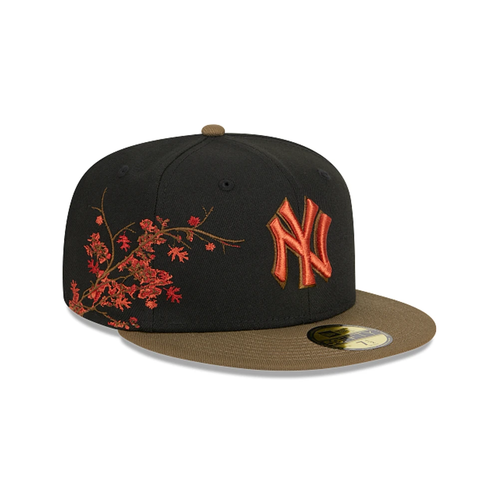 New York Yankees MLB Rustic Fall 59FIFTY Cerrada