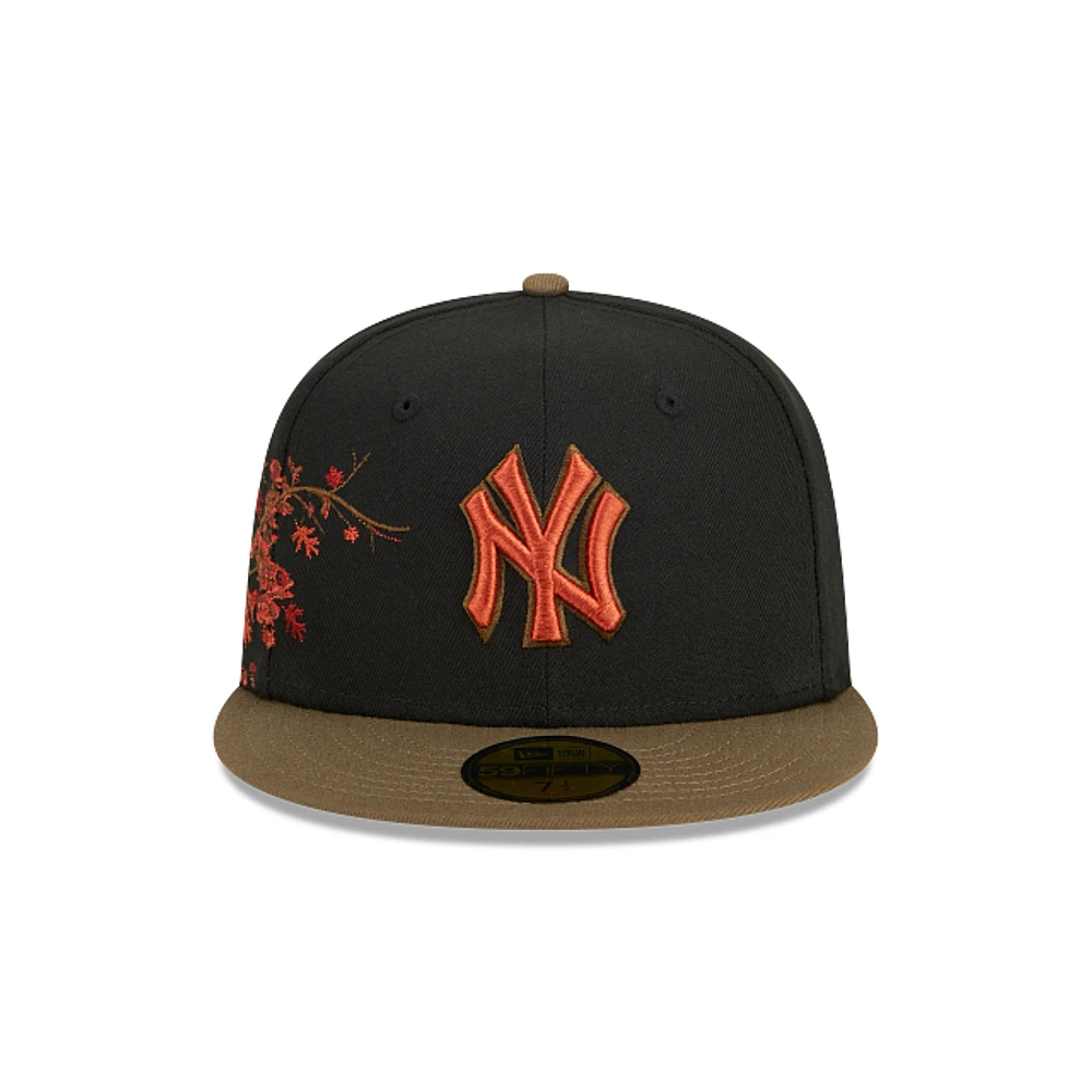 New York Yankees MLB Rustic Fall 59FIFTY Cerrada