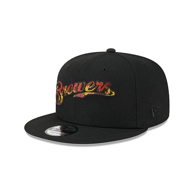 Milwaukee Brewers MLB Rustic Fall 9FIFTY Snapback