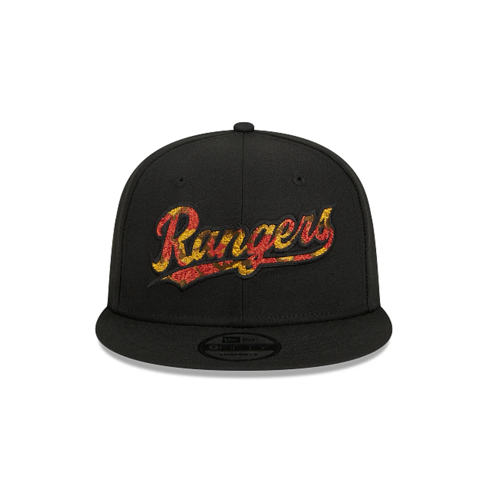 Texas Rangers MLB Rustic Fall 9FIFTY Snapback