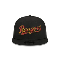 Texas Rangers MLB Rustic Fall 9FIFTY Snapback