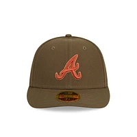 Atlanta Braves MLB Rustic Fall 59FIFTY LP Cerrada