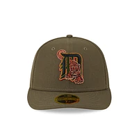 Detroit Tigers MLB Rustic Fall 59FIFTY LP Cerrada