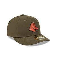 Boston Red Sox MLB Rustic Fall 59FIFTY LP Cerrada