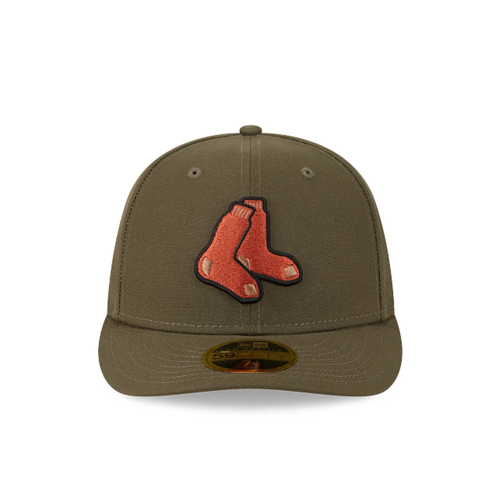 Boston Red Sox MLB Rustic Fall 59FIFTY LP Cerrada