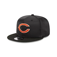 Chicago Bears NFL Satin Black 9FIFTY Snapback