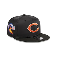 Chicago Bears NFL Satin Black 9FIFTY Snapback