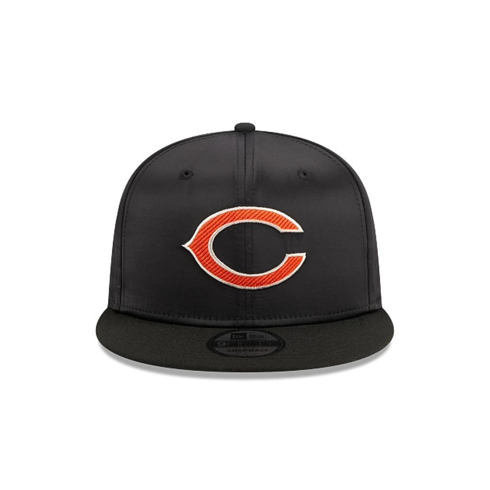 Chicago Bears NFL Satin Black 9FIFTY Snapback