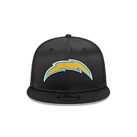 Los Angeles Chargers NFL Satin Black 9FIFTY Snapback
