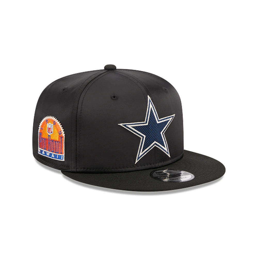 Dallas Cowboys NFL Satin Black 9FIFTY Snapback