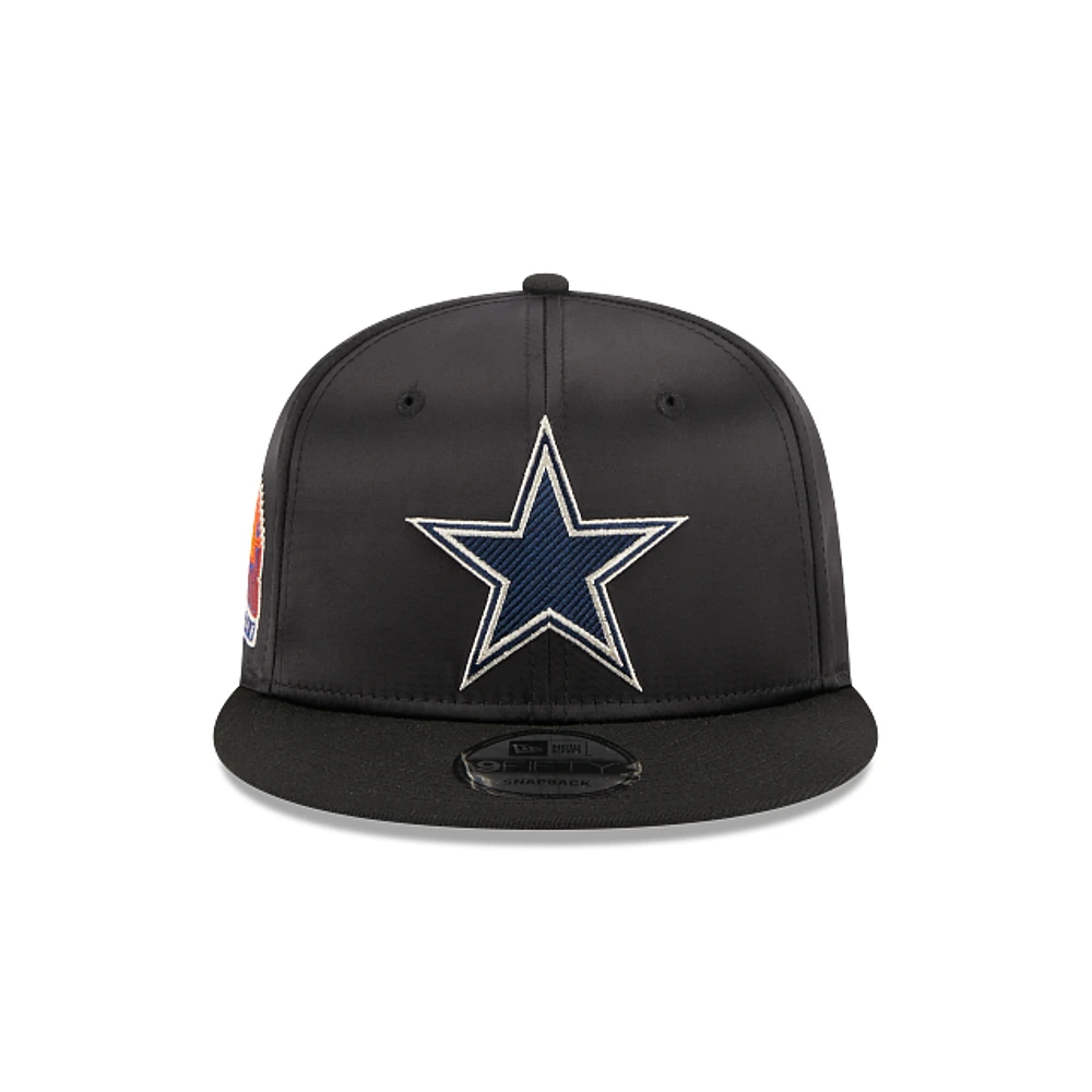 Dallas Cowboys NFL Satin Black 9FIFTY Snapback