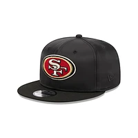 San Francisco 49Ers NFL Satin Black 9FIFTY Snapback