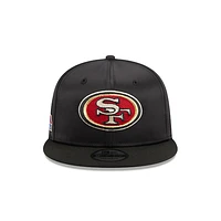 San Francisco 49Ers NFL Satin Black 9FIFTY Snapback