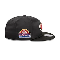 San Francisco 49Ers NFL Satin Black 9FIFTY Snapback