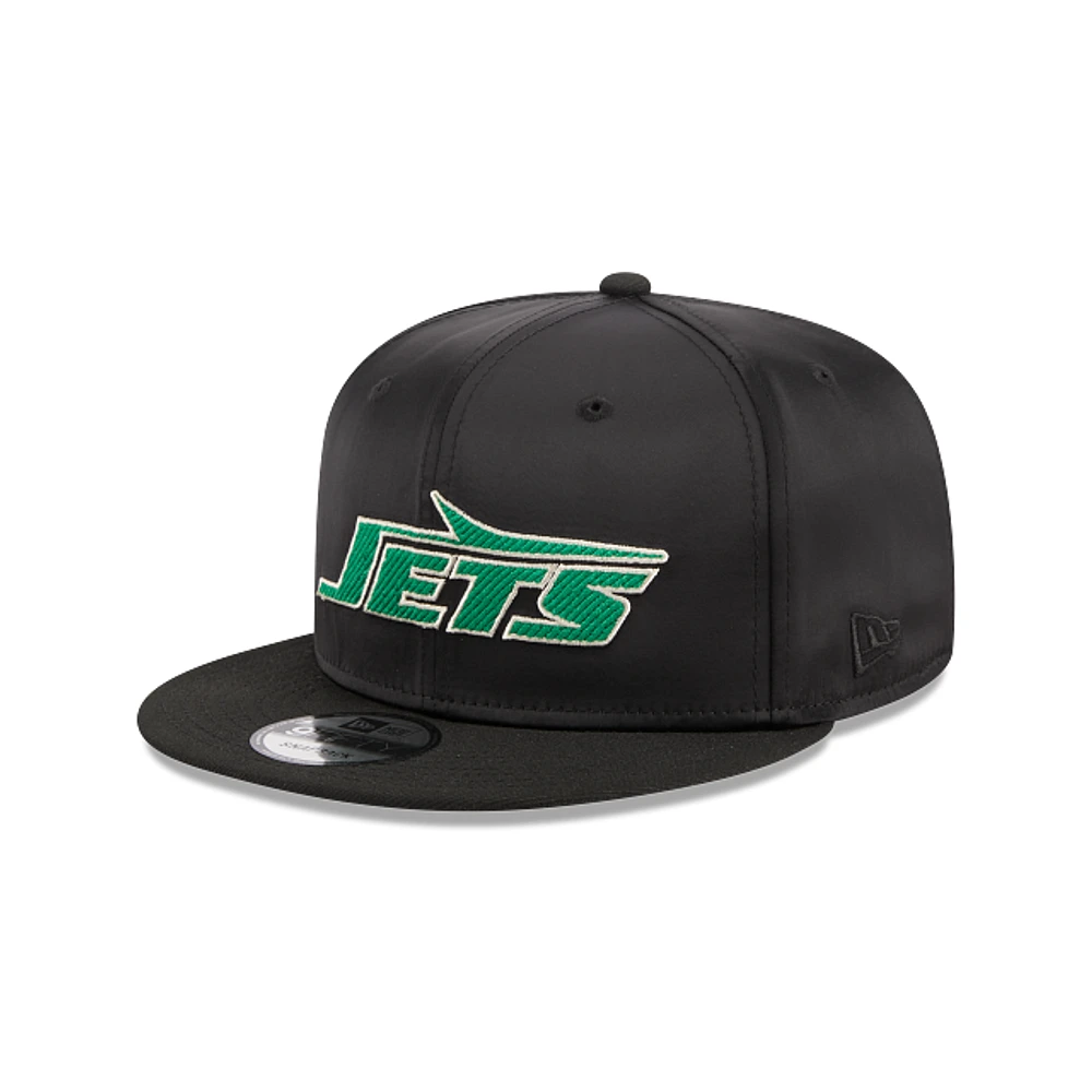 New York Jets NFL Satin Black 9FIFTY Snapback