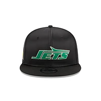 New York Jets NFL Satin Black 9FIFTY Snapback