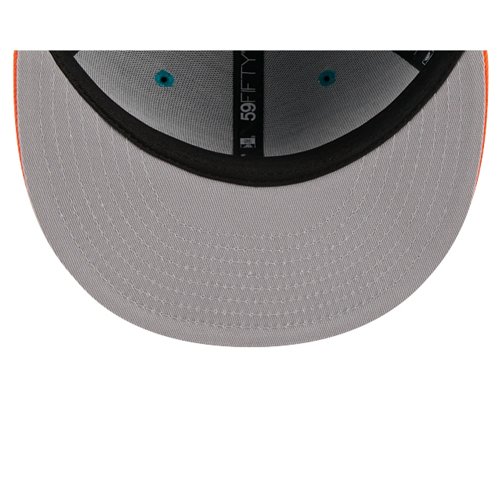 Miami Dolphins NFL Satin 59FIFTY Cerrada