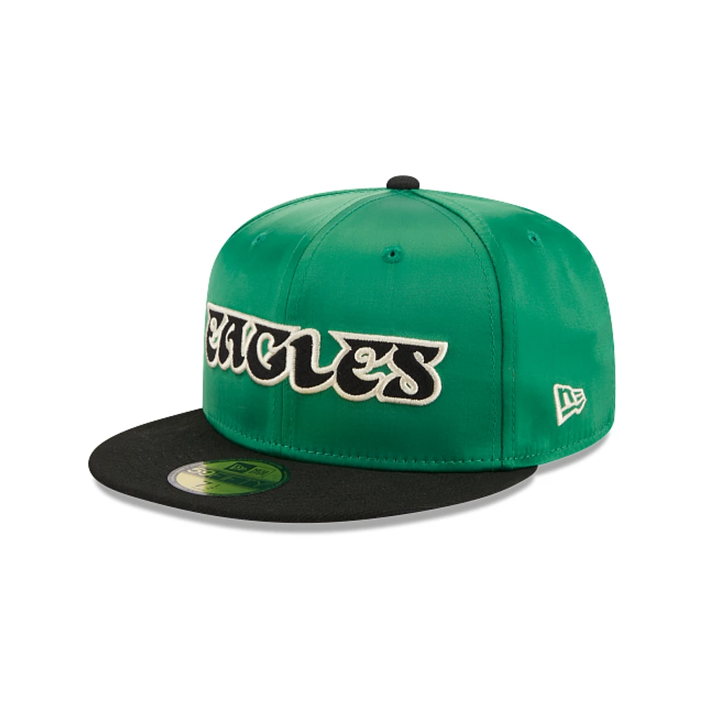 Philadelphia Eagles NFL Satin 59FIFTY Cerrada