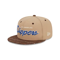 Los Angeles Clippers NBA Traditional Check 9FIFTY Snapback