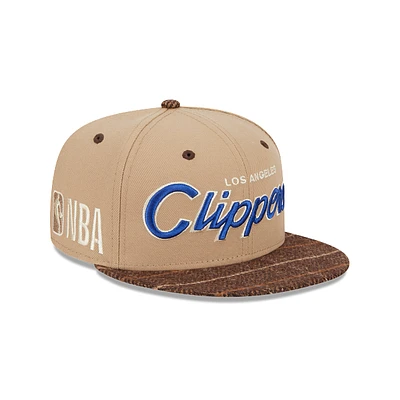 Los Angeles Clippers NBA Traditional Check 9FIFTY Snapback