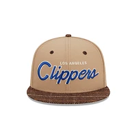Los Angeles Clippers NBA Traditional Check 9FIFTY Snapback