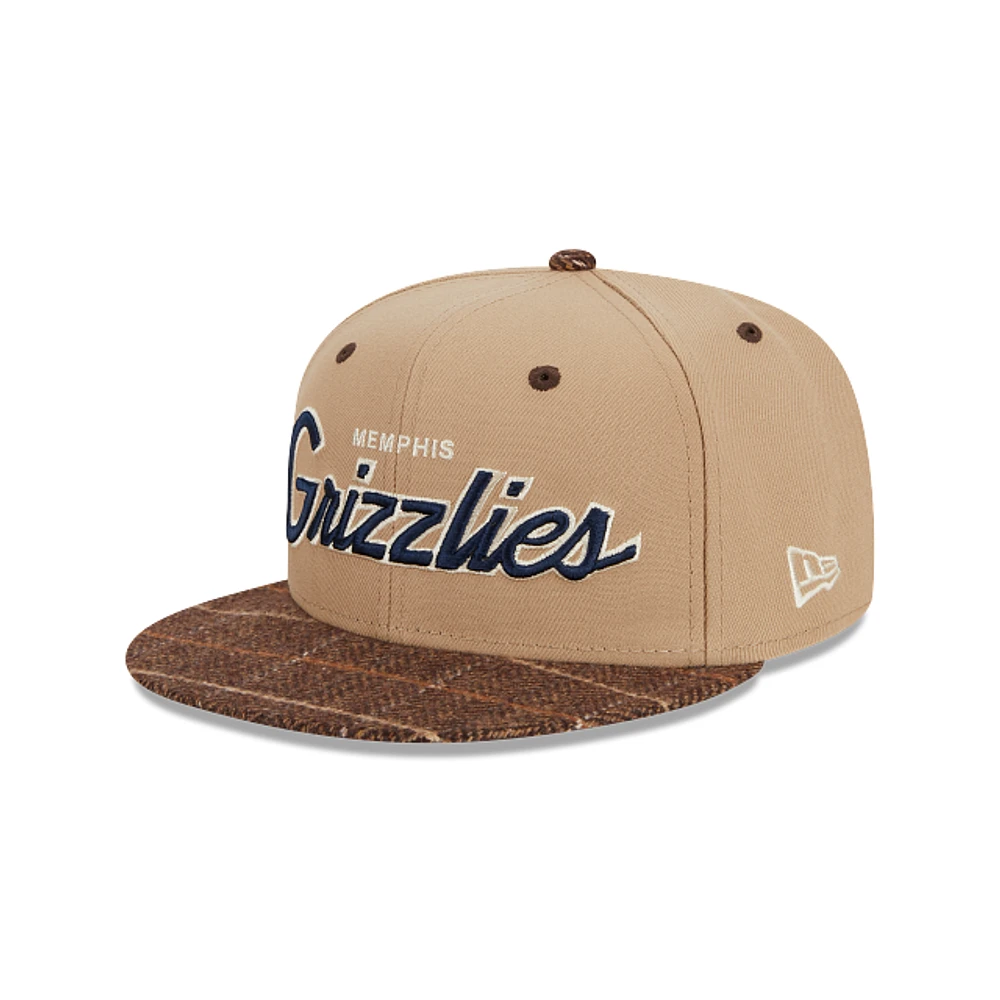 Memphis Grizzlies NBA Traditional Check 9FIFTY Snapback