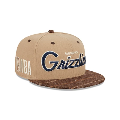 Memphis Grizzlies NBA Traditional Check 9FIFTY Snapback