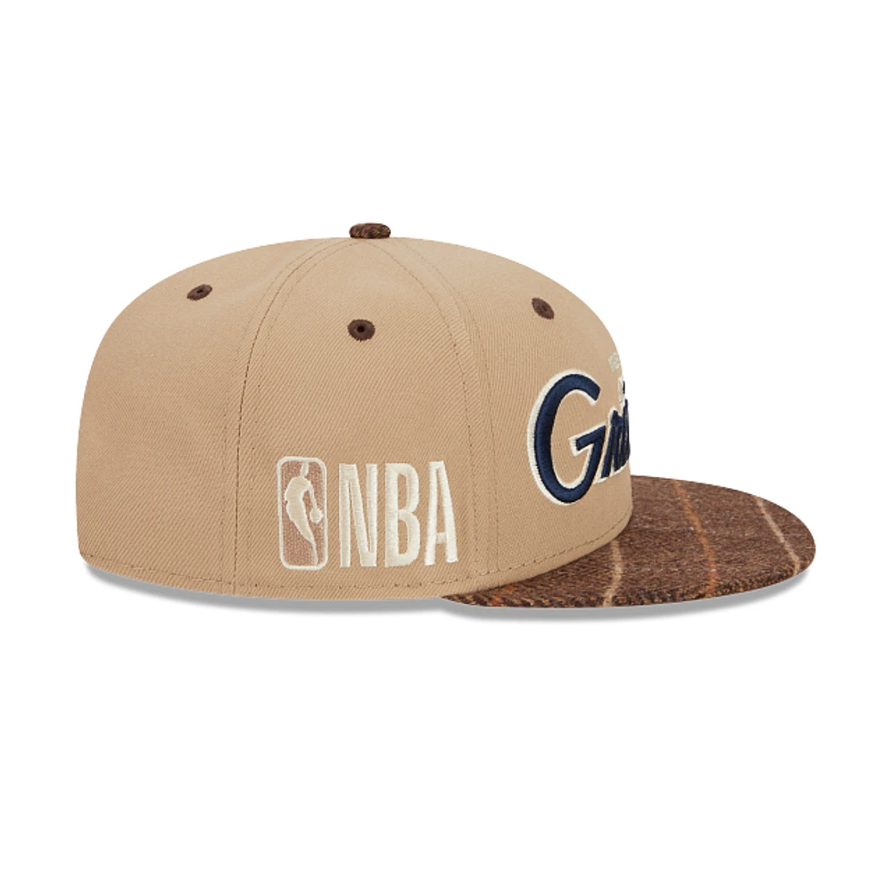 Memphis Grizzlies NBA Traditional Check 9FIFTY Snapback