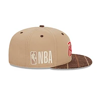 Chicago Bulls NBA Traditional Check 9FIFTY Snapback