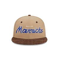 Dallas Mavericks NBA Traditional Check 9FIFTY Snapback