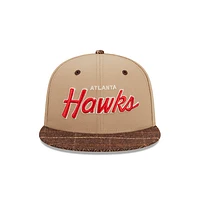 Atlanta Hawks NBA Traditional Check 9FIFTY Snapback