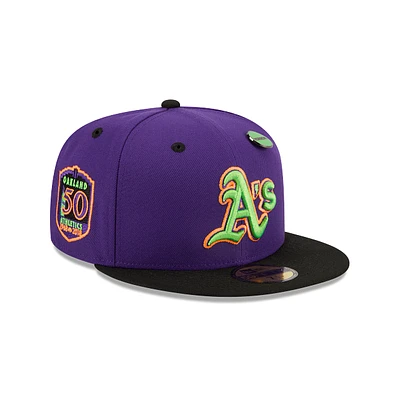 Oakland Athletics MLB Trick or Treat Collection 59FIFTY Cerrada