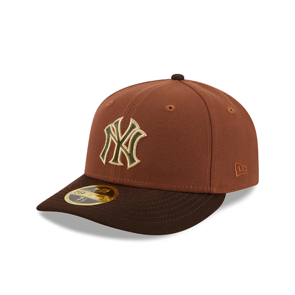 New York Yankees MLB Velvet Fill 59FIFTY LP Cerrada