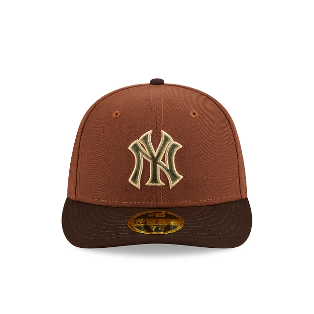 New York Yankees MLB Velvet Fill 59FIFTY LP Cerrada