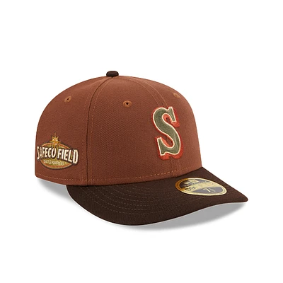 Seattle Mariners MLB Velvet Fill 59FIFTY LP Cerrada