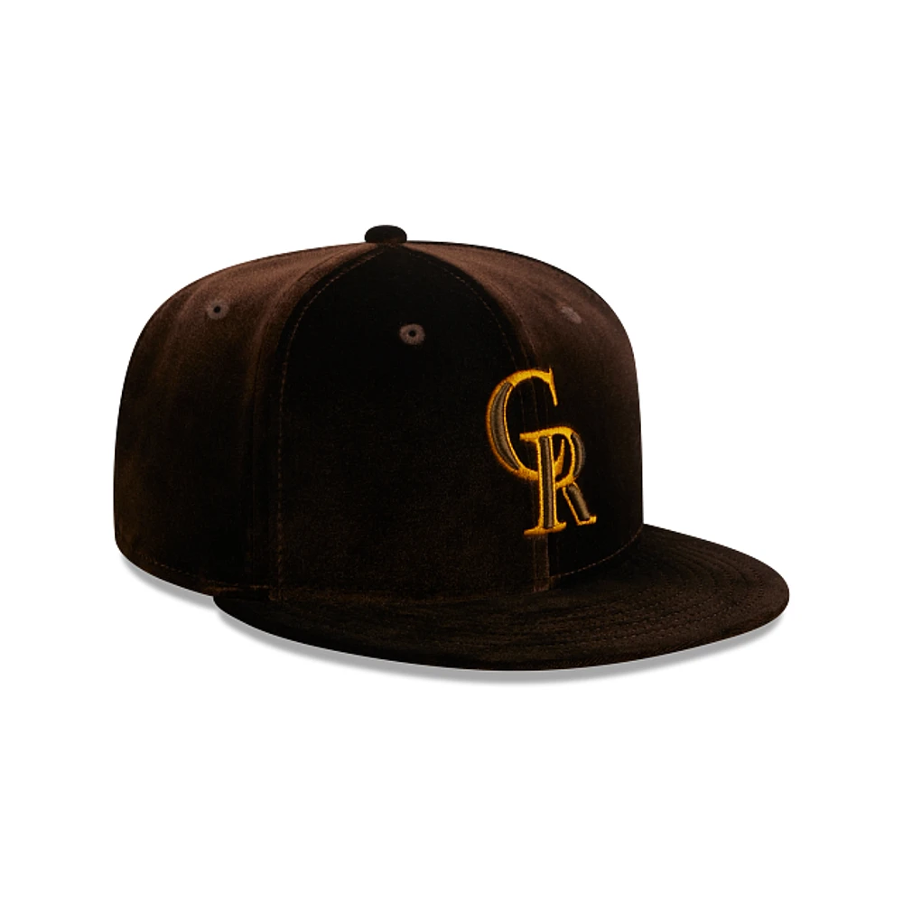 Colorado Rockies MLB Vintage Velvet 59FIFTY Cerrada