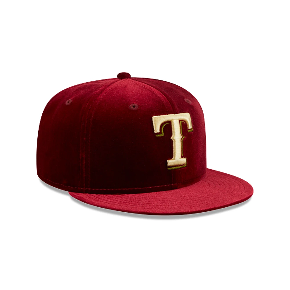 Texas Rangers MLB Vintage Velvet 59FIFTY Cerrada