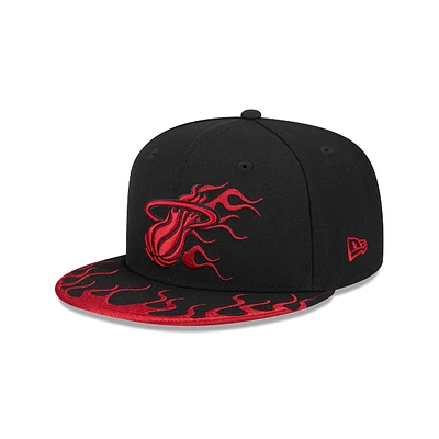 Miami Heat NBA Rally Drive 9FIFTY Snapback