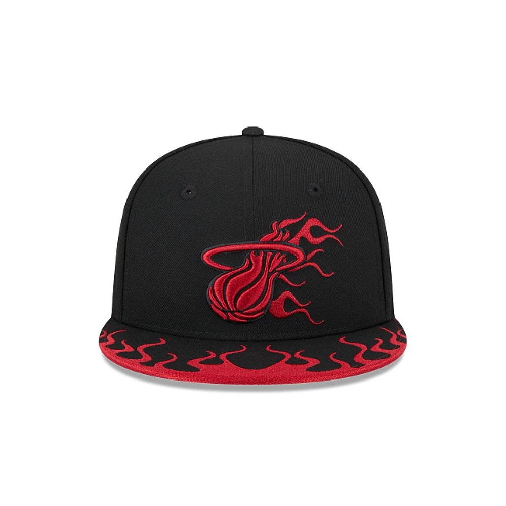 Miami Heat NBA Rally Drive 9FIFTY Snapback